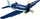 Set ndërtimi COBI Grumman F6F Hellcat 5883, 235 copë, avion luftarak, blu e bardhë