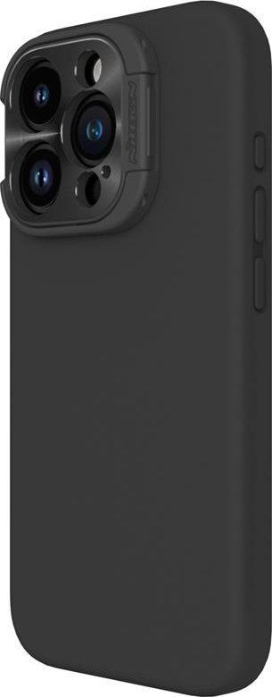 Mbulesë telefoni Nillkin LensWing për iPhone 15 Pro, MagSafe, silikon, e zezë