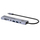 Hub USB C Unitek 7 në 1, 4K 60Hz, PD 100W, gri