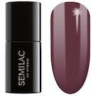 Llak xhel Semilac 030 Dark Chocolate, soak off, Allure Collection, çokollatë e errët