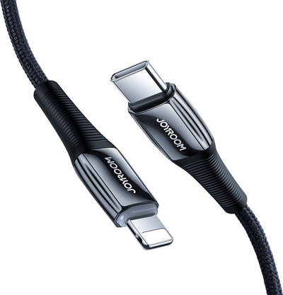 Kabllo karikues Joyroom USB C në Lightning, 1.2 m, 20W, e kuqe