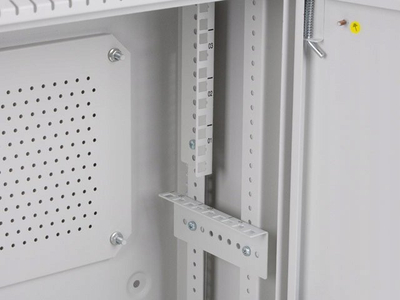 Kabinet rack Lanberg 19" 4U+3U, 540x200mm, montim në mur, gri