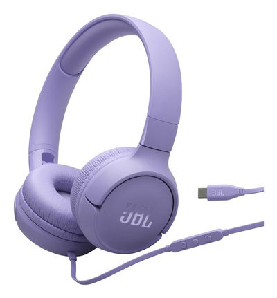 Kufje me tela JBL Tune 520C, USB‑C, me mikrofon, lejla