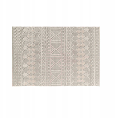 Tapet Douceur d'intérieur dekorativ, 160x230 cm, polipropilen, bezhë me ornamente