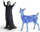 Figurina Schleich Harry Potter, set me 2 copë Professor Snape dhe Patronus Deer, shumëngjyrëshe