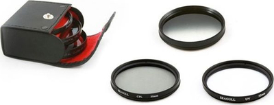 Set filtra fotografikë Seagull, CPL UV GND, 72mm