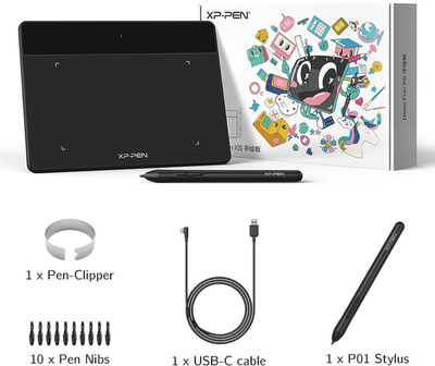 Tablet grafik XP-PEN Deco Fun XS, i zi