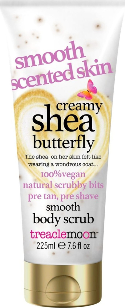 Скраб за тело Treaclemoon Creamy Shea Butterfly, кремаст, 225ml