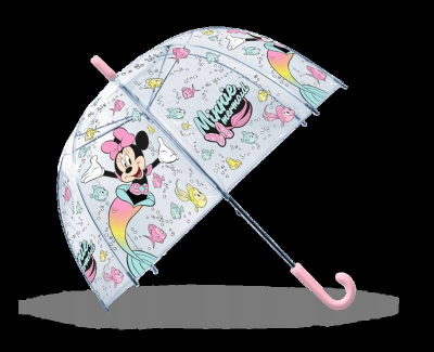 Детски чадор Euroswan Mickey Mouse, проѕирен, 48 cm