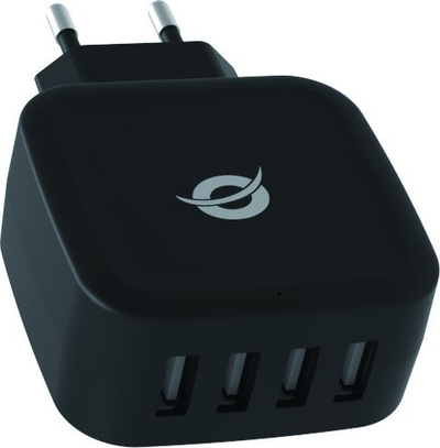 Karikues universal Conceptronic ALTHEA04B, 4x USB A, karikim i shpejtë, ngjyrë e zezë