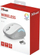 Maus Trust YVI, wireless, USB, i bardhë