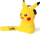 Lampë dekorative Teknofun Pokémon Pikachu, 9 cm, me rrip dore, e verdhë