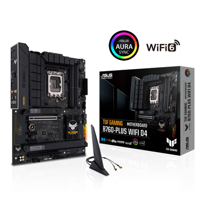 Pllakë amë ASUS TUF Gaming B760-PLUS WiFi D4 Intel B760 LGA 1700 ATX