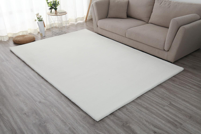 Tapet Heinner Shaggy Soft Rug, 200x300 cm, polyester cotton, i bardhë