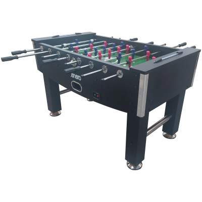 Tavolinë futbolli Enero Recreation, MDF, LED, e zezë