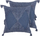Set jastëkë dekorativë AVIUM, pambuk, 45 x 45 cm, blu
