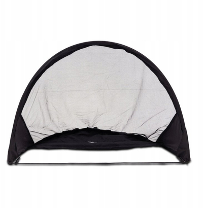 Фудбалска статива Yakimasport POP UP PRO, 1.2m x 0.8m, преклопна, црна