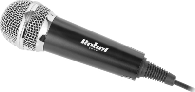 Mikrofon tavoline Rebel KOM1052, 3.5mm, omnidireksional, i zi