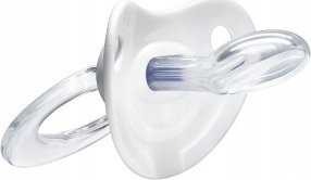 Biberon qetësues NUK Space Disney Mickey, silikon, 6-18m, rozë, 2 copë