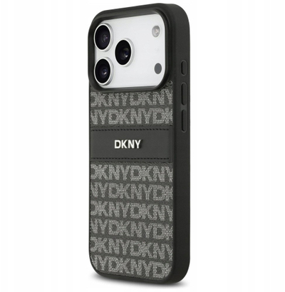Kapak telefoni DKNY për iPhone 17 Pro Max, me motive, i zi