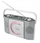 Radio CD player Soundmaster RCD1755SI, FM stereo, CD MP3, ngjyrë argjend