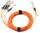 Kabllo rrjeti Lanview QSFP+ në 4 x SFP+, 100G, 3m, e zezë
