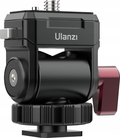 Mbajtës monitori Ulanzi CO01 Hummingbird, Quick Release, Cold Shoe, i zi