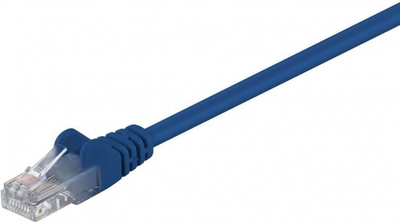 Kabllo rrjeti Wentronic Goobay CAT 5e, U/UTP, 5m, blu