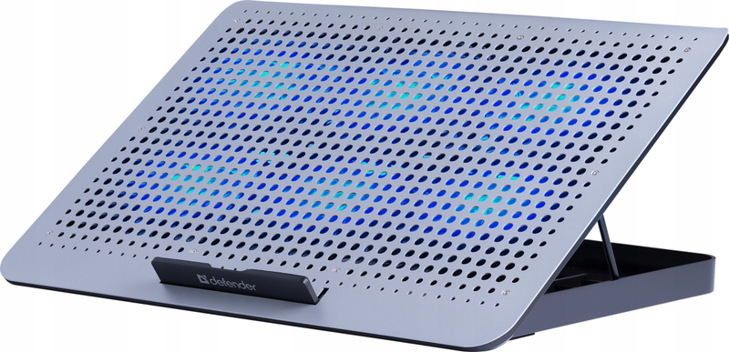 Ftohës laptopi NS-520, 6 ventilatorë, ndriçim LED, i zi