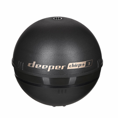 Ehosonda peshkimi Deeper Smart Sonar Chirp Plus 3, GPS, kapak nate, portokalli