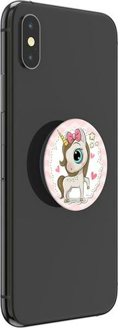 Mbajtëse telefoni Popsockets Unicorn Pony 2 70111, grip dhe stand, shumëngjyrësh