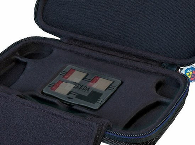 Etui për Nintendo Switch Lite Bigben Zelda Case NLS140Z, me mbajtëse stand, me hapësirë për lojëra, shumëngjyrëshe