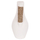 Vazo dekorative tavoline CAMMER HM4687.02L, terrakote, 39cm, e bardhë