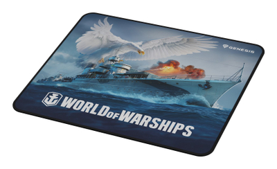 Mousepad Genesis Carbon 500 M WOWS Błyskawica, gaming, kundër rrëshqitjes, multingjyrësh
