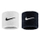 Byzylykë për duar Nike Swoosh Classic, 2 copë, të zinj