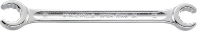 Çelës unazor i hapur Stahlwille 41082427, 24 x 27 mm, krom