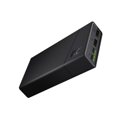 Karikues portativ Green Cell PBGC03, 20000mAh, USB multiple, i zi