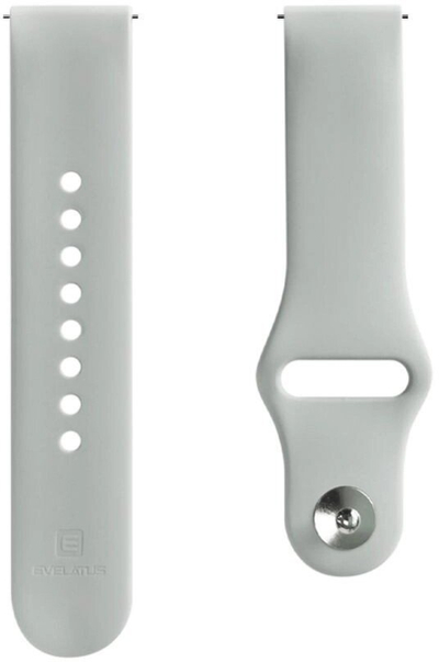 Rrip ore Evelatus Siksnina Watch 22mm, silikon, S M 110mm, gri