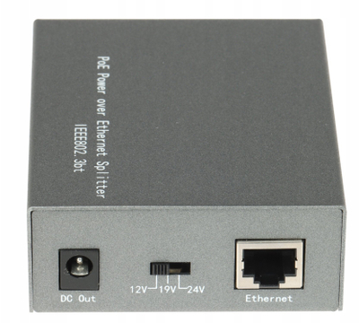 Ndarës PoE Delta Network SPT-POE-BT, 12/19/24V, 72W, gri