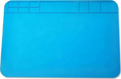 Tapet silikoni për saldim NZ24, 30x20 cm, antistatik, blu