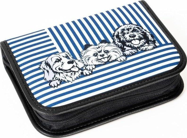 Penar FANDY Doggy 2, tekstil, 2 kapakë, shumëngjyrësh