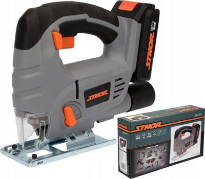 Sharrë orbitale Sthor 78137, 20V, 2Ah, gri