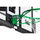 Kosh basketbolli Salta Center Standing, i lëvizshëm, 125 cm x 371 cm, i zi