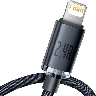 Kabllo USB Baseus CAJY000101, USB A në Lightning, 2 m, e zezë