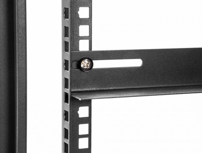 Kllapa montimi rack DeLOCK 66868, 19", set 2 copë, të zeza