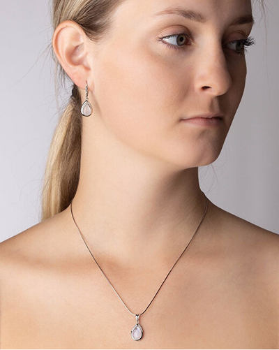 Pendant për varëse Silvego Moonstone, i argjendtë