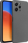 Maskë mbrojtëse metalike për Xiaomi Redmi 12 4G, TPU, gri
