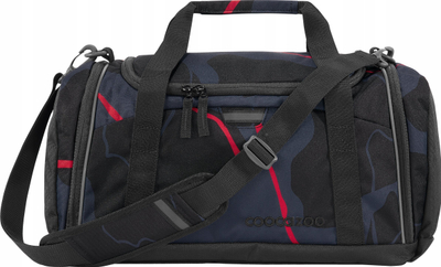 Çantë sportive Coocazoo Sports Bag 2.0 Lava Lines, 20L, me rrip shpatulle, shumëngjyrëshe