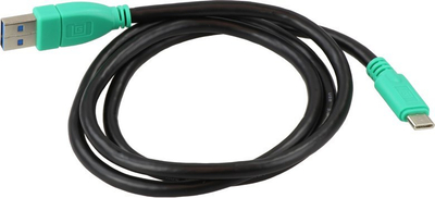 Kabllo USB GDS Genuine, Type C në USB A, USB 3.0, 1.2m, e zezë