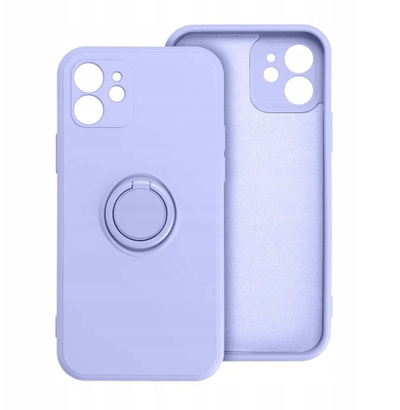Kapak telefoni OEM për Xiaomi Redmi Note 14 Pro 4G, me unazë silikoni, vjollcë
